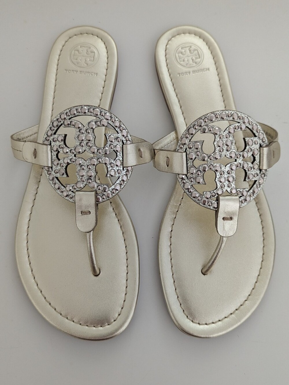 Tory Burch Embellished Miller Sandals - NWOT